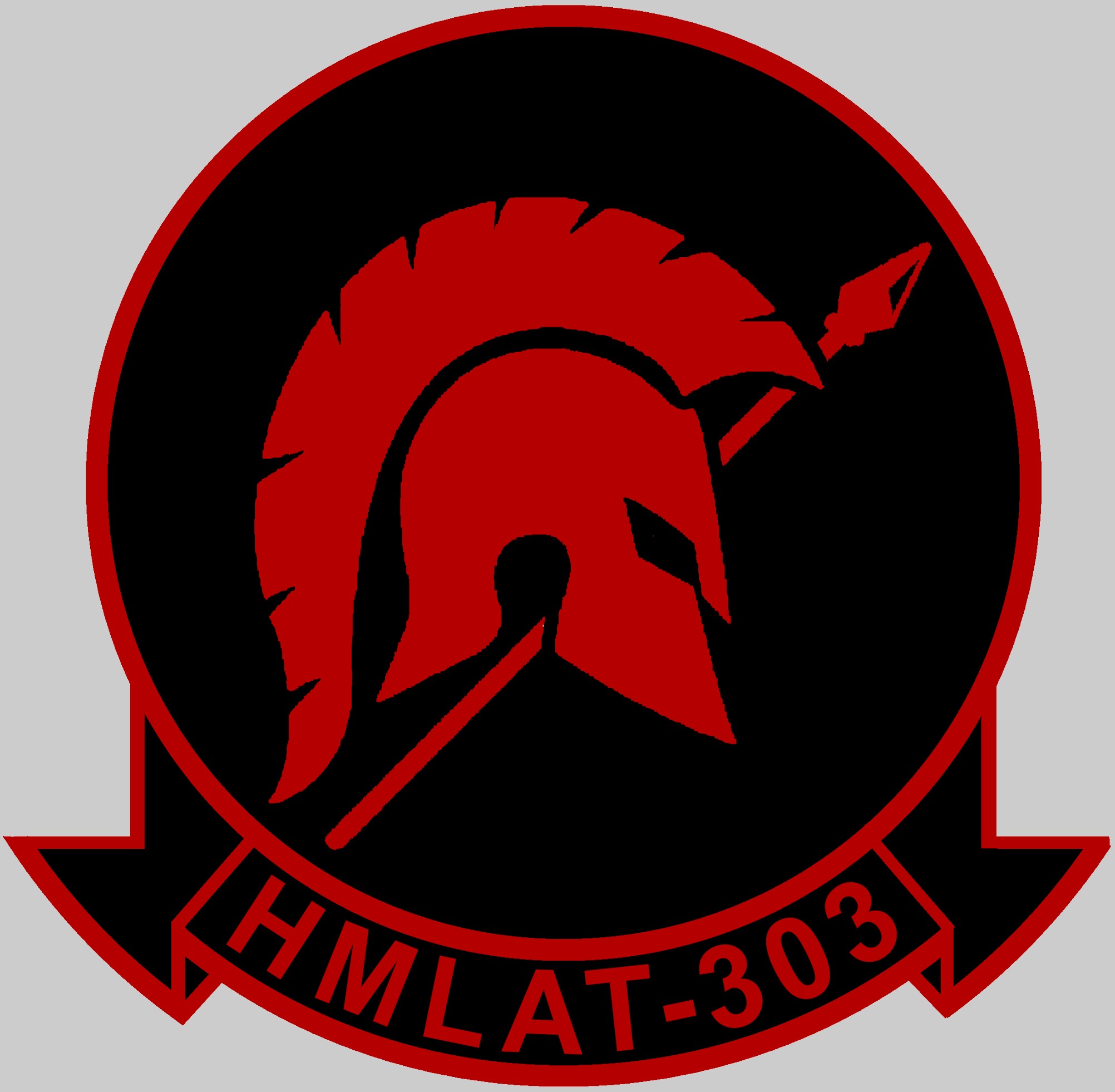 hmlat-303 atlas insignia crest patch badge marine light attack helicopter training squadron usmc 03x