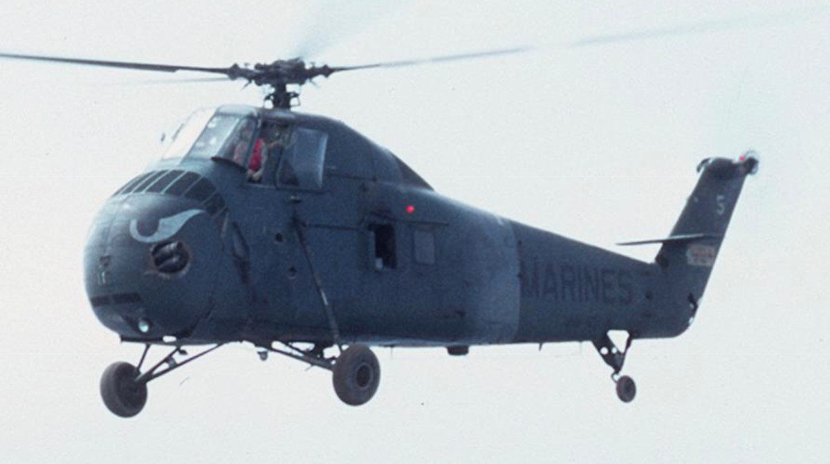 hmm-163 evil eyes marine medium helicopter squadron uh-34d seahorse usmc vietnam war 40