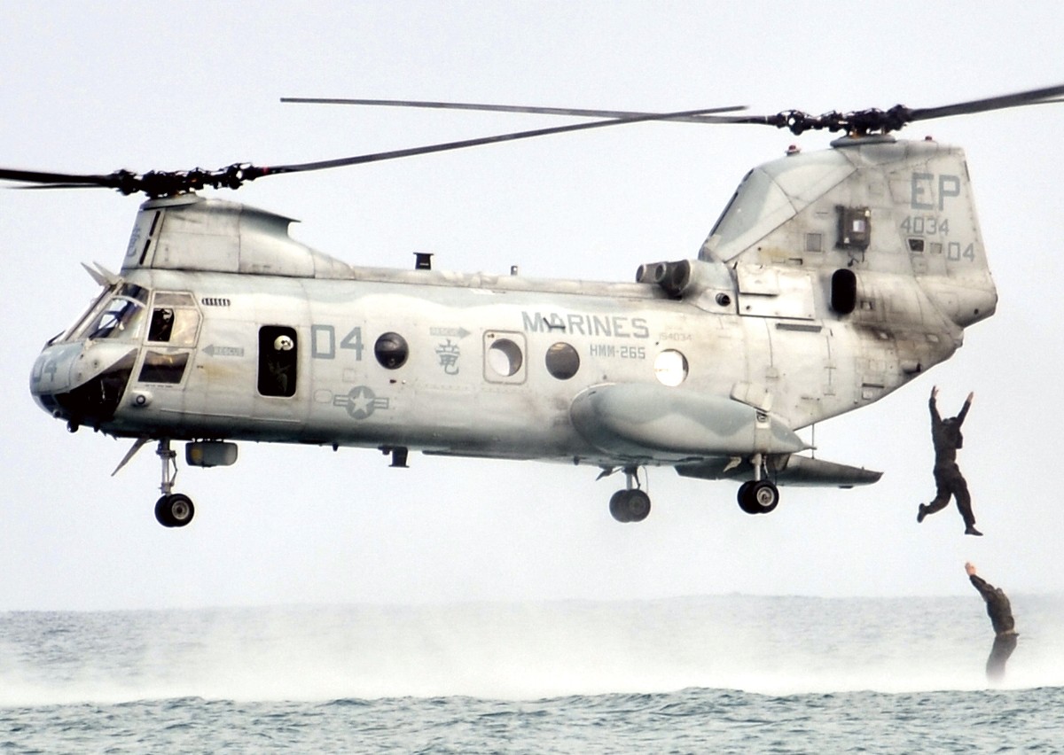 hmm-265 dragons ch-46e sea knight marine medium helicopter squadron usmc 38