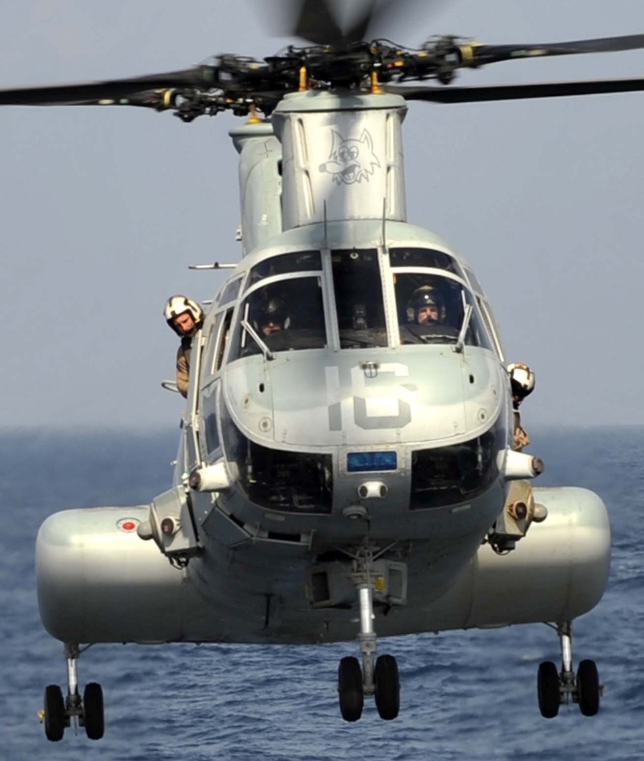 hmm-364 purple foxes ch-46e sea knight marine medium helicopter squadron ddg-109 uss jason dunham 47