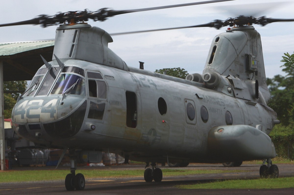 hmm-774 moonlight ch-46e sea knight marine medium helicopter squadron usmc chiriqui grande panama 20