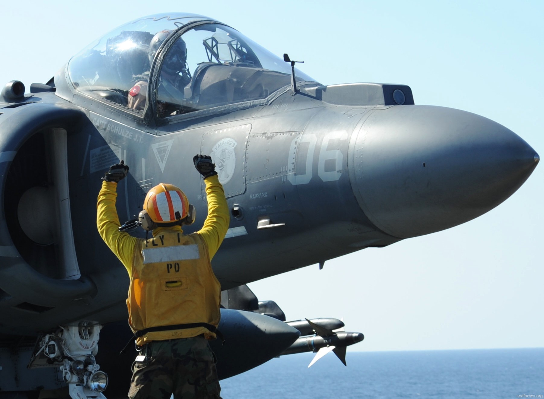 vma-223 bulldogs av-8b harrier marine attack squadron usmc 78