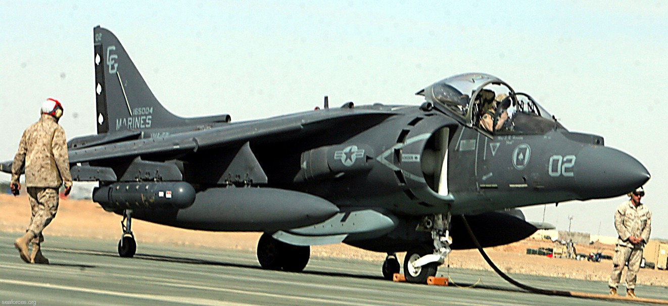 VMA-231 Ace of Spades Marine Attack Squadron AV-8B Harrier