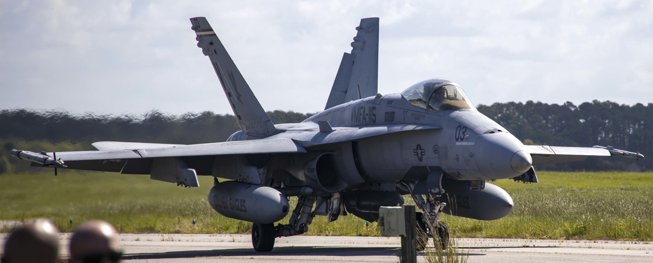 vmfa-115 silver eagles marine fighter attack squadron f/a-18c hornet mcas beaufort 2022 249