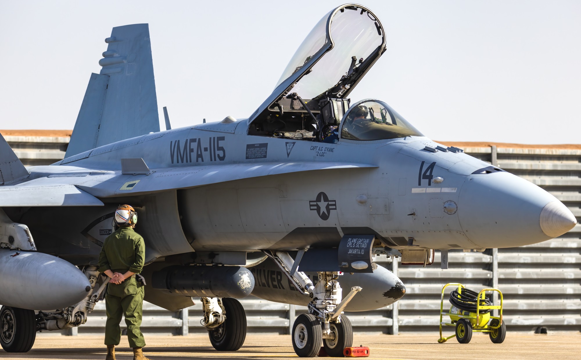 vmfa-115 silver eagles marine fighter attack squadron f/a-18c hornet gwangju korea 2023 265