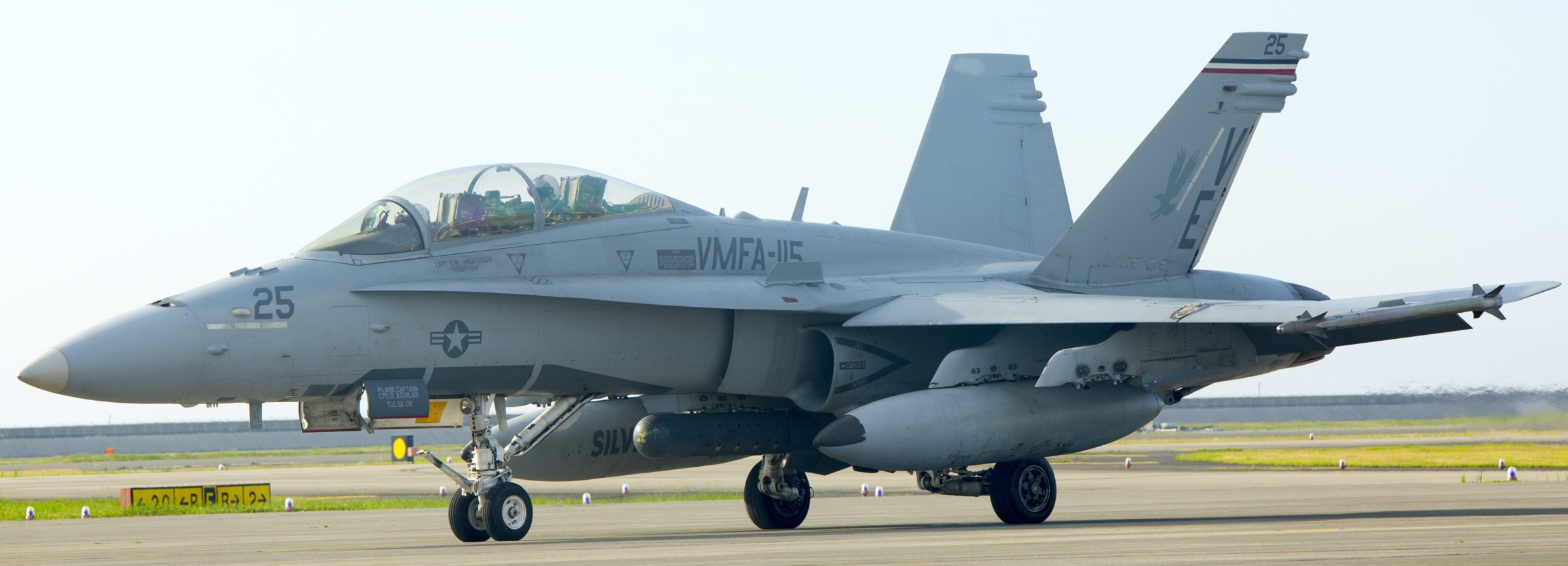 vmfa-115 silver eagles marine fighter attack squadron f/a-18d hornet mcas iwakuni 274