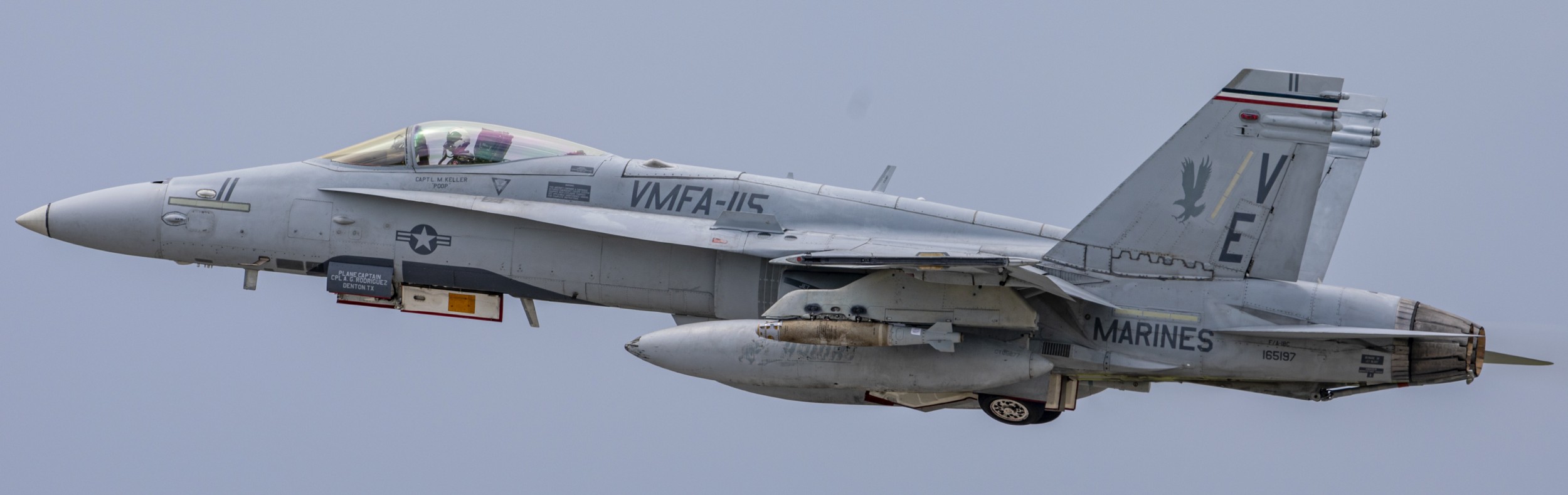 vmfa-115 silver eagles marine fighter attack squadron f/a-18c hornet kadena air base japan 2023 292