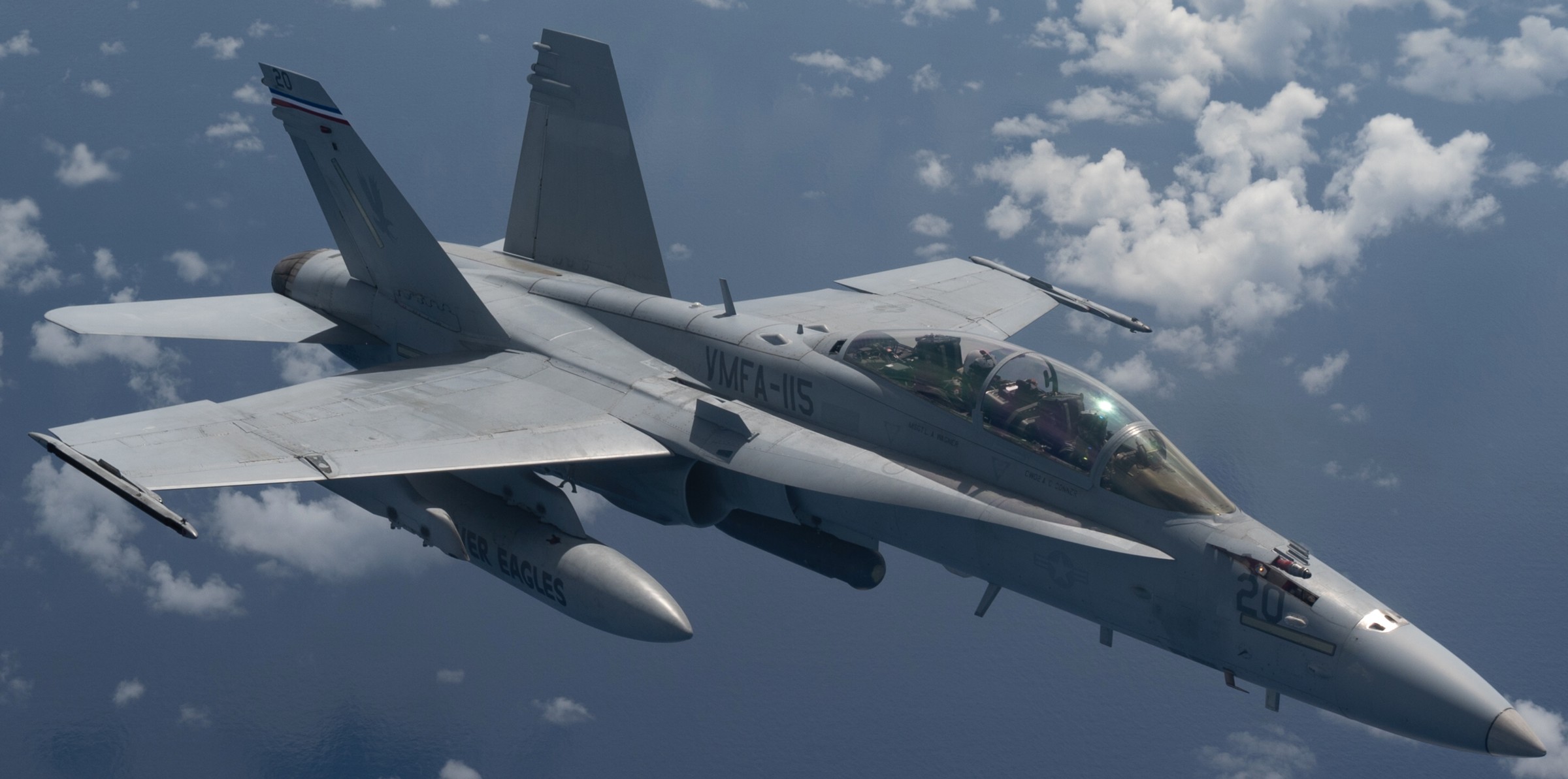 vmfa-115 silver eagles marine fighter attack squadron f/a-18d hornet japan 295