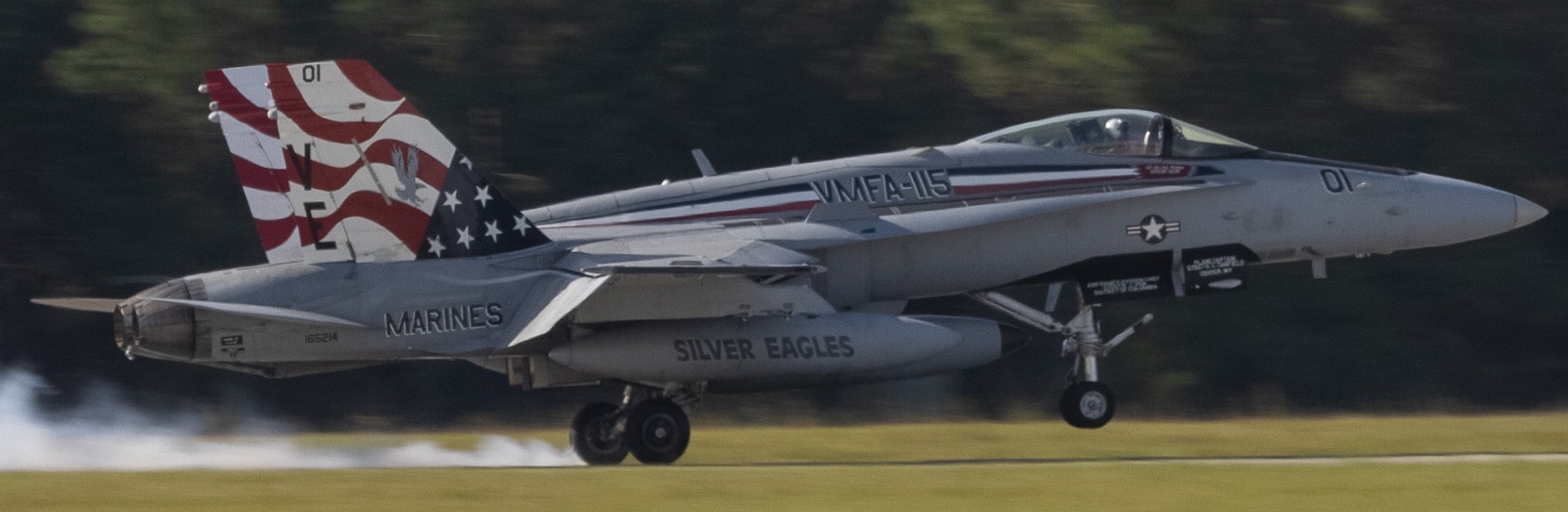 vmfa-115 silver eagles marine fighter attack squadron f/a-18c hornet returning mcas beaufort 2023 306