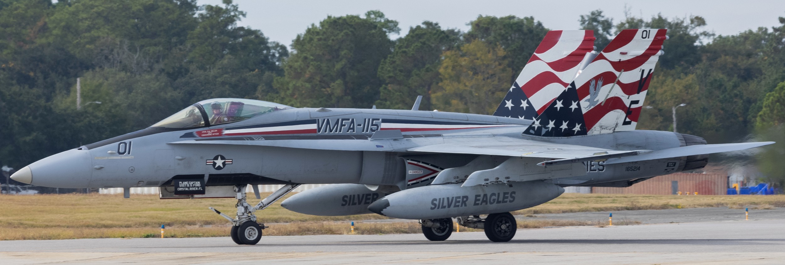 vmfa-115 silver eagles marine fighter attack squadron usmc deactivation mcas beaufort 2024 308