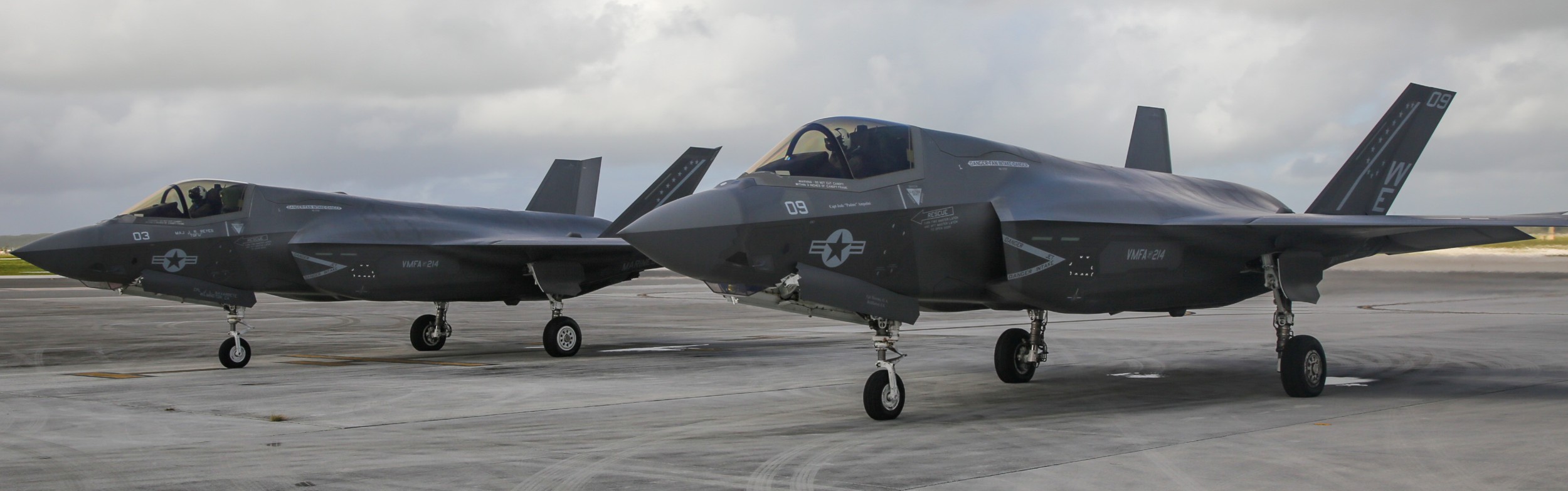 vmfa-214 black sheep f-35b lightning ii marine fighter attack squadron usmc andersen air force base guam 10