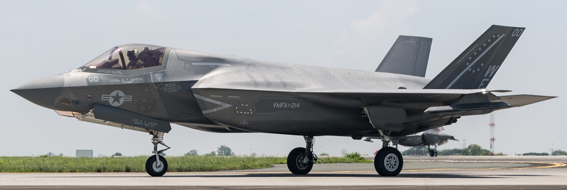 vmfa-214 black sheep marine fighter attack squadron f-35b lightning ii usmc clark airbase 2024 21