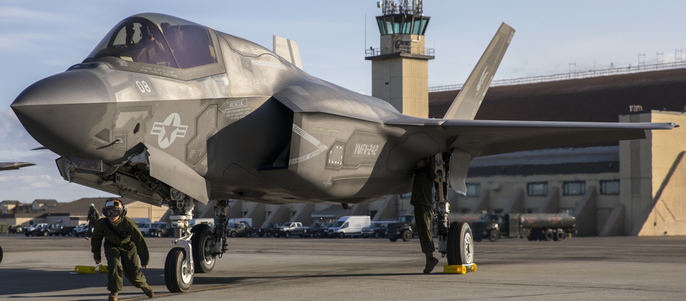 vmfa-242 bats marine fighter attack squadron f-35b lightning ii exercise red flag alaska rfa 22-1 36