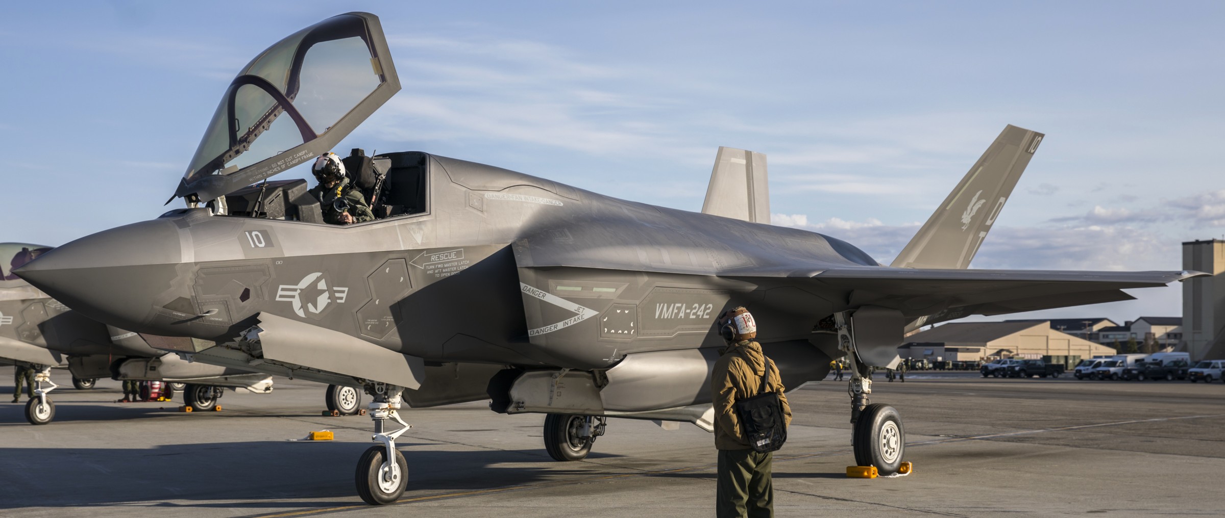 vmfa-242 bats marine fighter attack squadron f-35b lightning ii eielson afb red flag alaska rfa 22-1 37