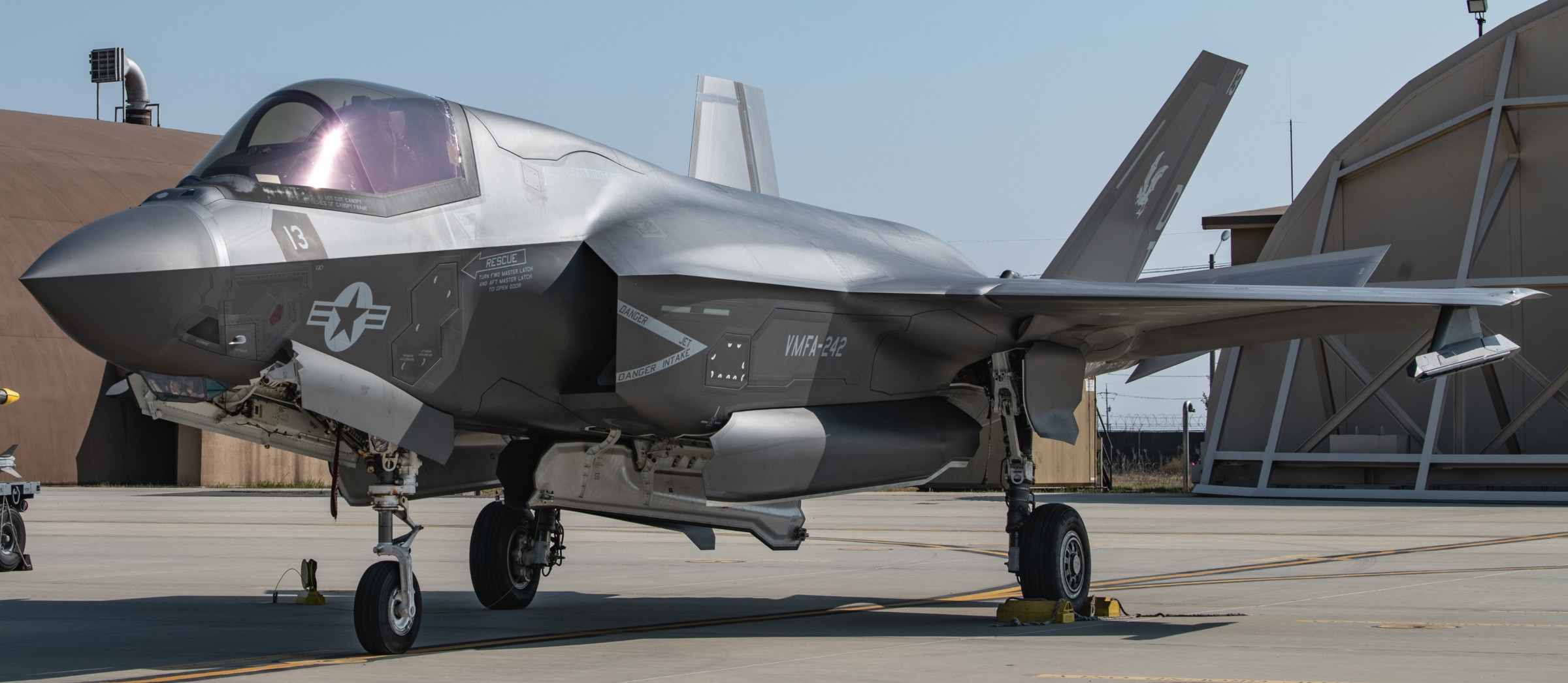 vmfa-242 bats marine fighter attack squadron f-35b lightning ii kunsan air base 67