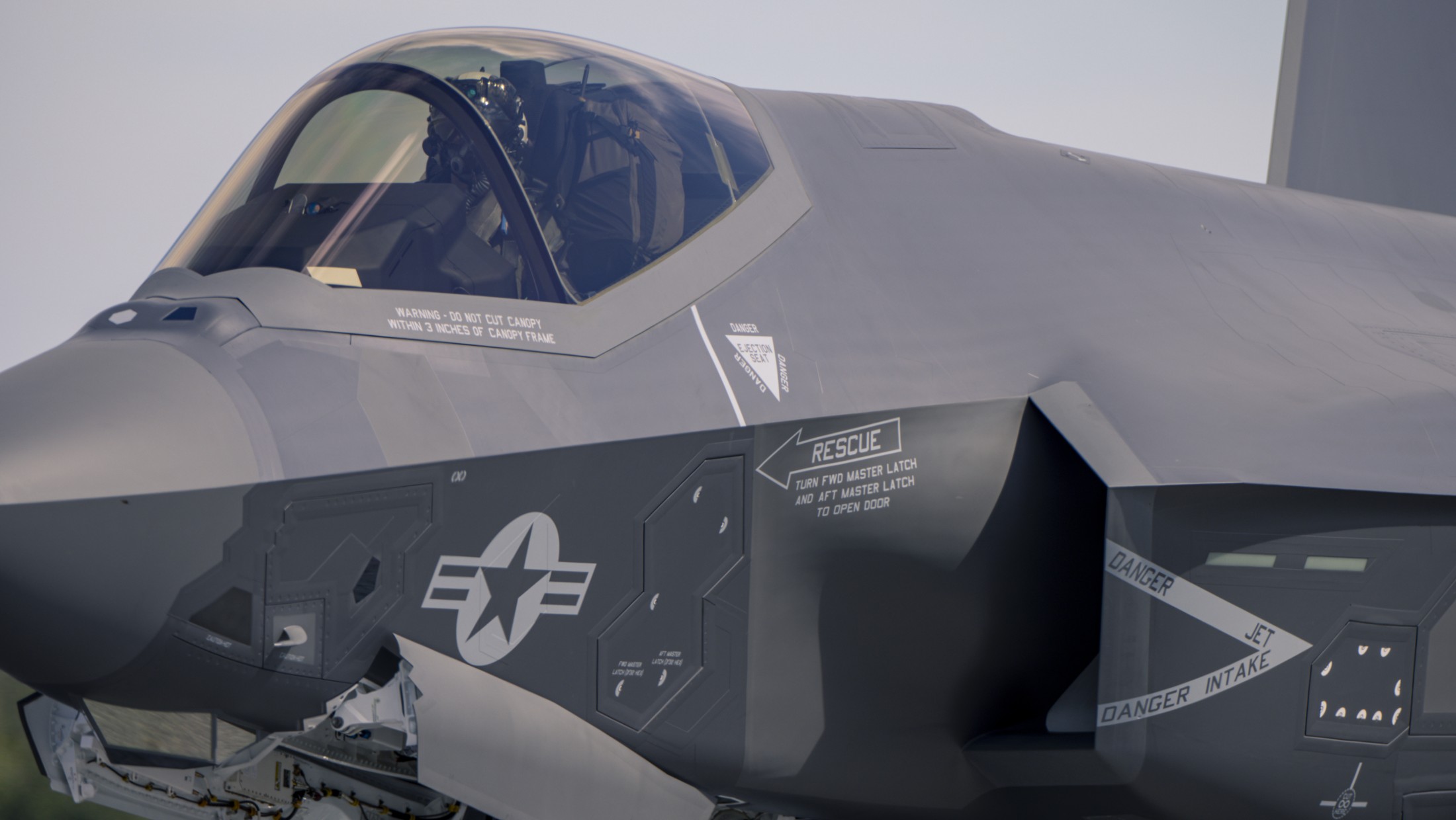 vmfa-251 thunderbolts marine fighter attack squadron f-35c lightning ii arriving mcas cherry point 2024 180