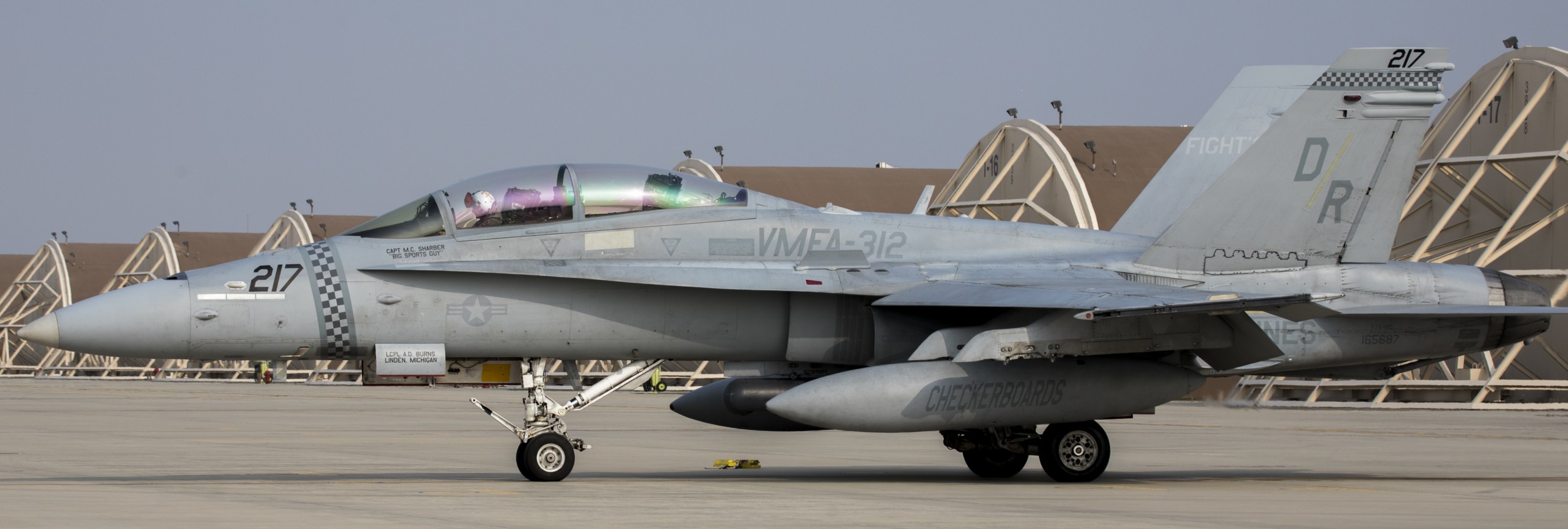 vmfa-312 checkerboards marine fighter attack squadron f/a-18d hornet exercise vigilant storm kunsan korea 2022 174