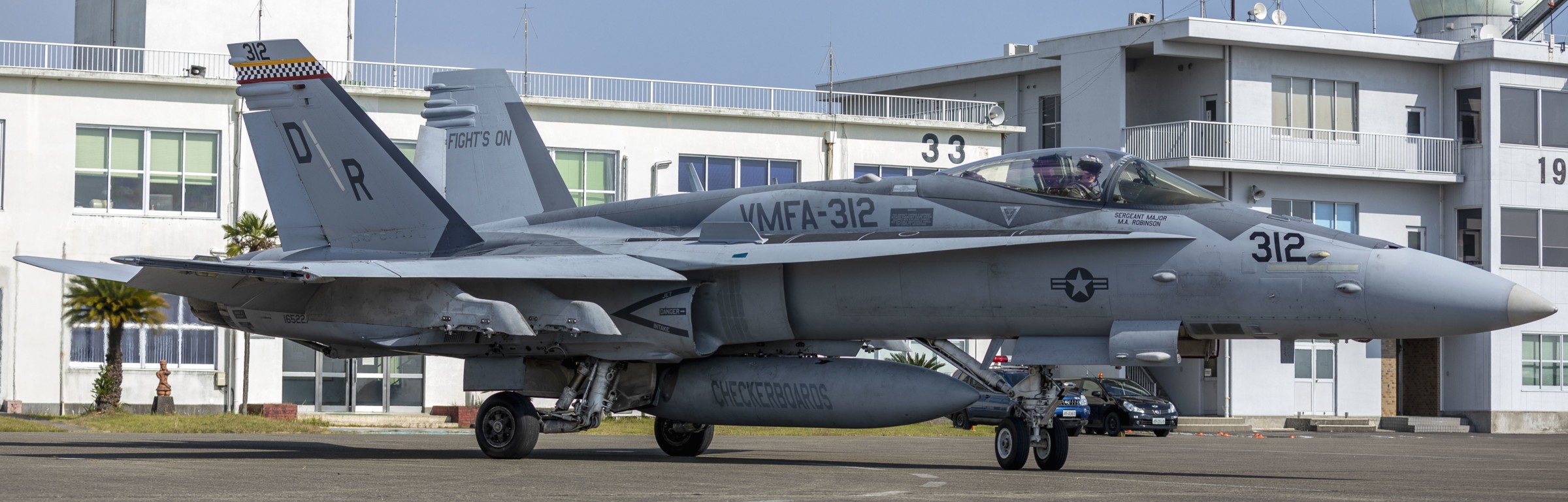 vmfa-312 checkerboards marine fighter attack squadron f/a-18c hornet exercise keen sword 2022 japan 177