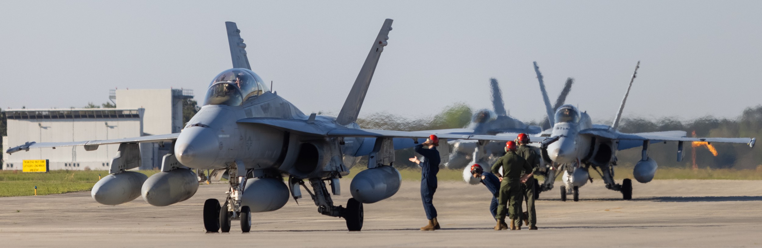 vmfa-312 checkerboards marine fighter attack squadron f/a-18c hornet unit deployment program 2023 203