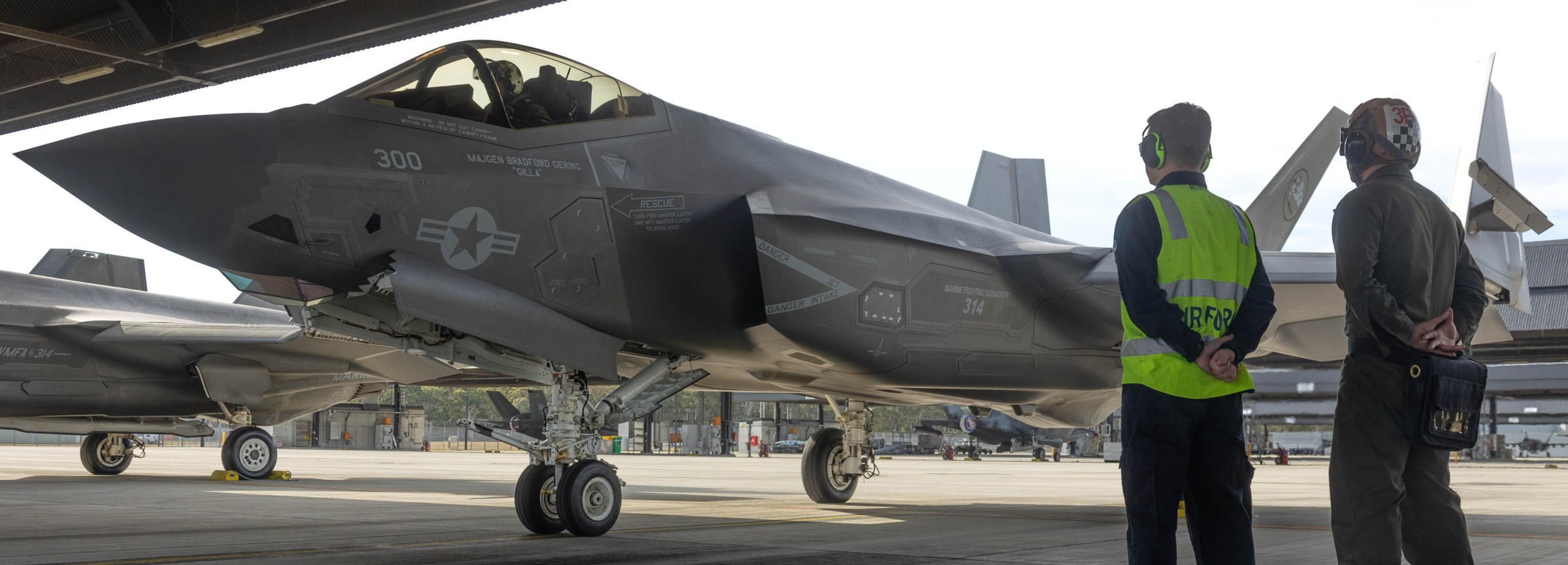 vmfa-314 black knights marine fighter attack squadron f-35c lightning ii raaf williamtown nsw australia 2023 163