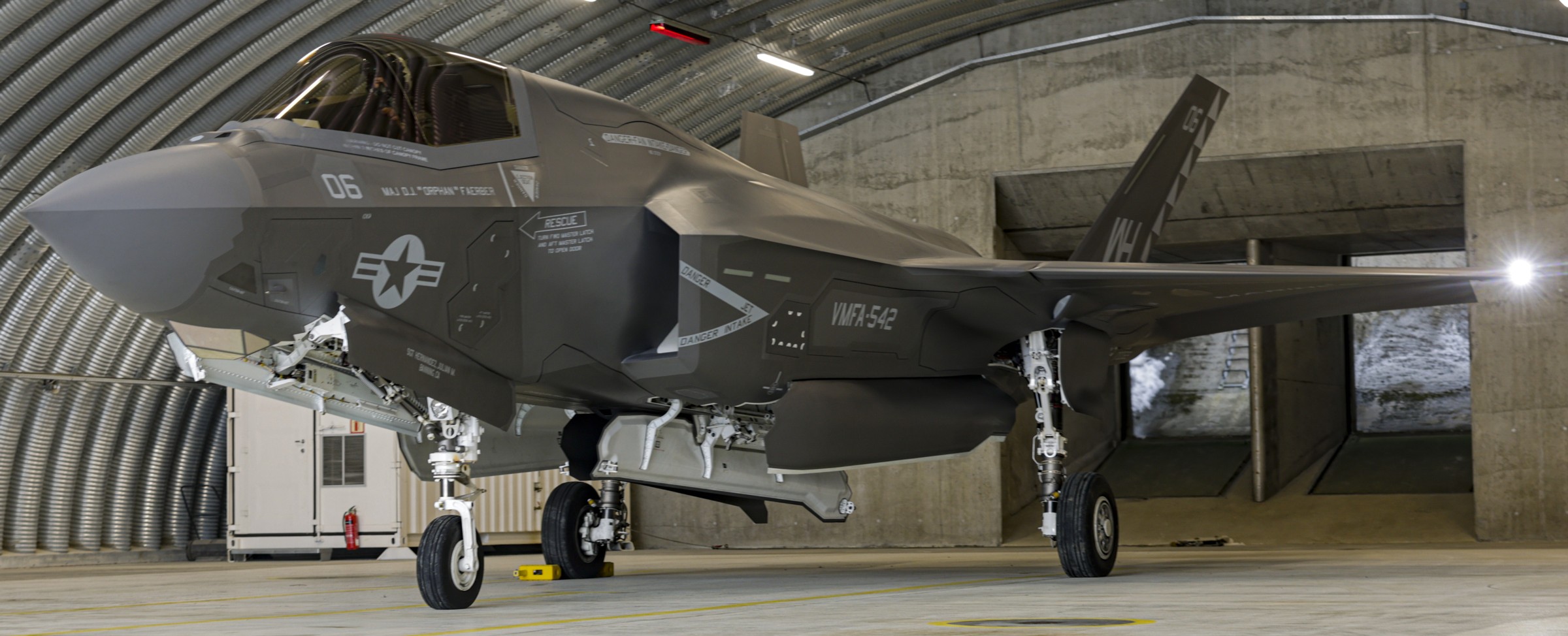 vmfa-542 tigers marine fighter attack squadron f-35b lightning ii exercise northern response 2024 35