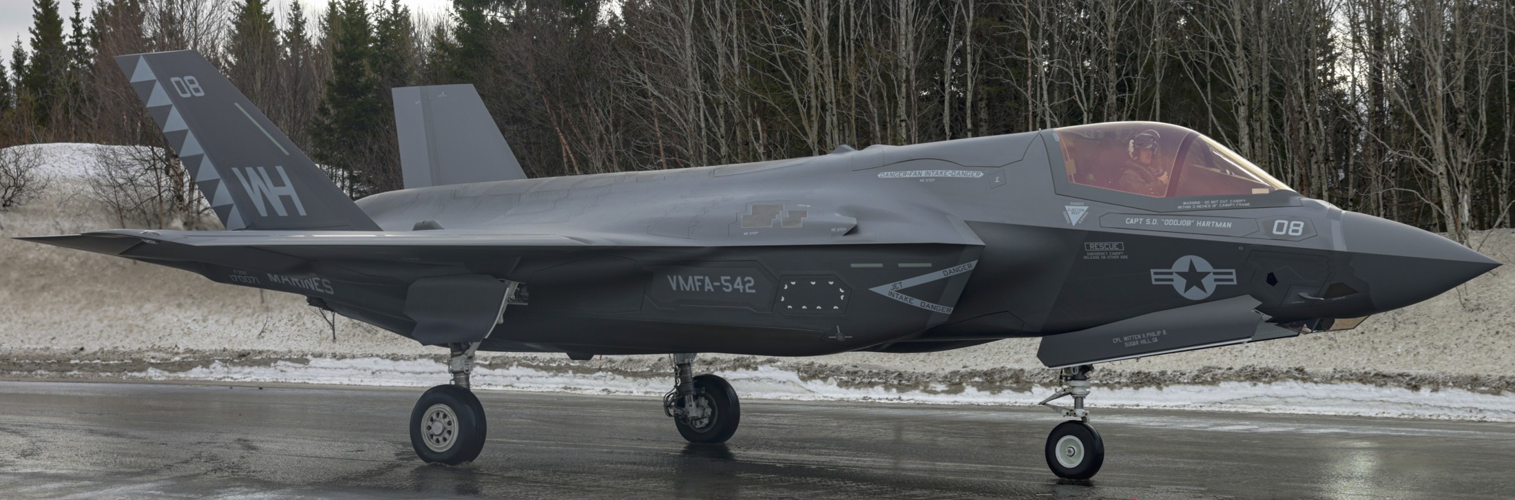 vmfa-542 tigers marine fighter attack squadron f-35b lightning ii nato exercise northern response 24 norway 36