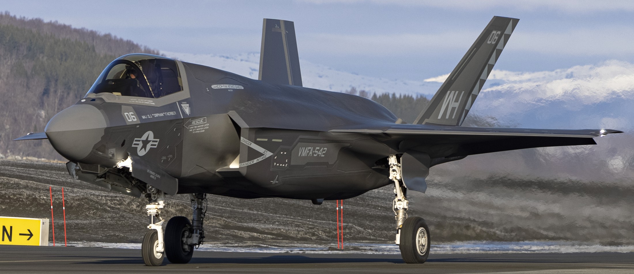 vmfa-542 tigers marine fighter attack squadron f-35b lightning ii nato exercise northern response 2024 38