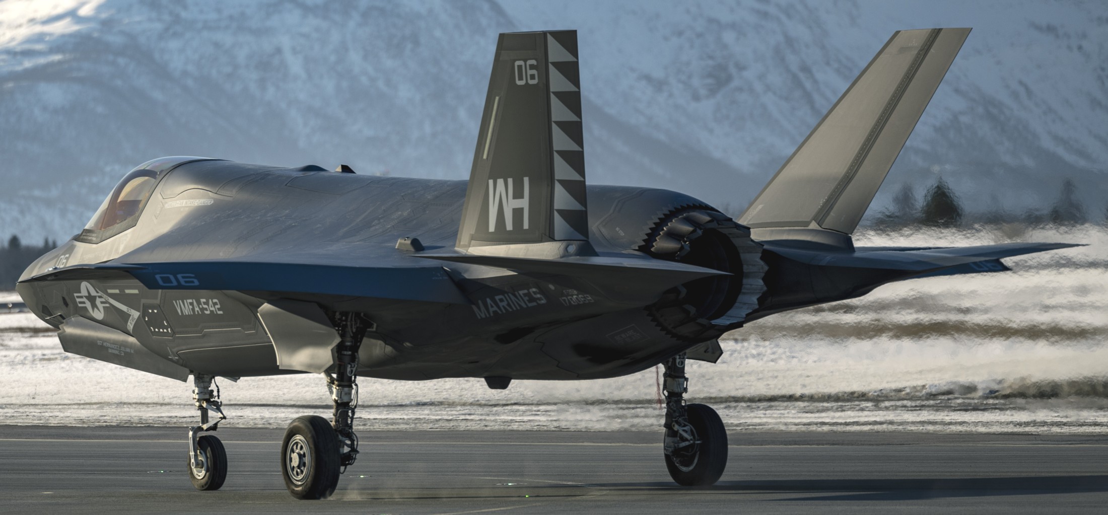 vmfa-542 tigers marine fighter attack squadron f-35b lightning ii exercise northern response 2024 norway 39