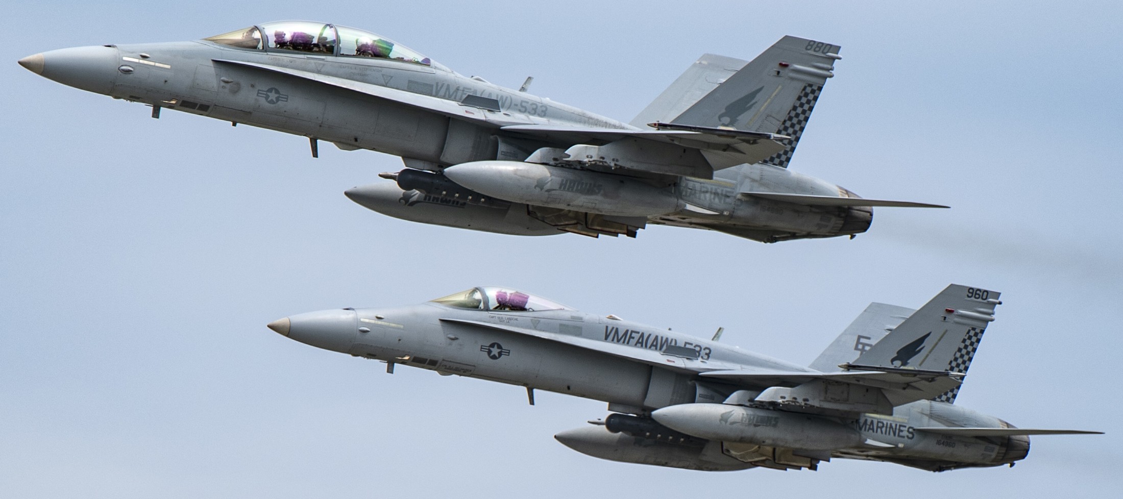 vmfa(aw)-533 hawks marine fighter attack squadron f/a-18d hornet mcas beaufort 102x