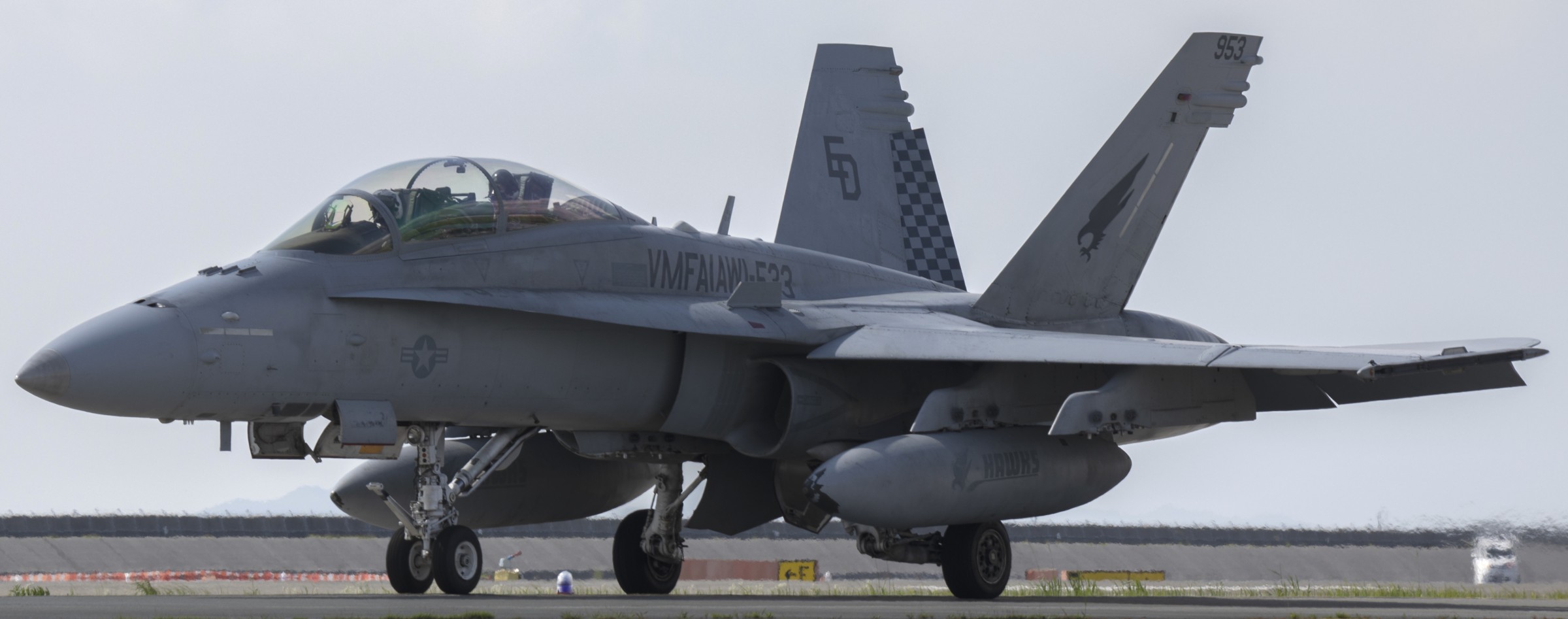 vmfa(aw)-533 hawks marine fighter attack squadron f/a-18d hornet mcas iwakuni 2022 125