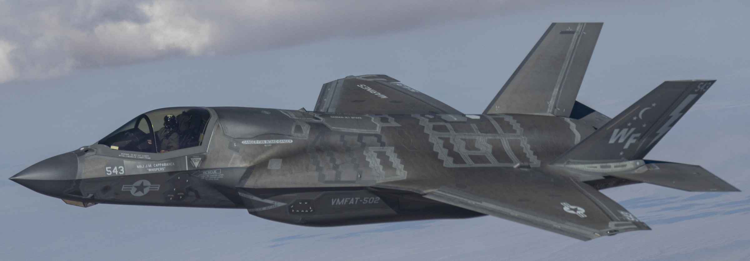 vmfat-502 flying nightmares marine fighter attack training squadron f-35b lightning ii 19