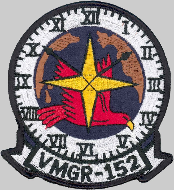 vmgr-152 sumos insignia crest patch badge marine aerial refueler transport squadron 02x