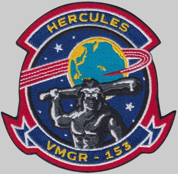 vmgr-153 hercules insignia crest patch badge marine aerial refueler transport squadron usmc 02p