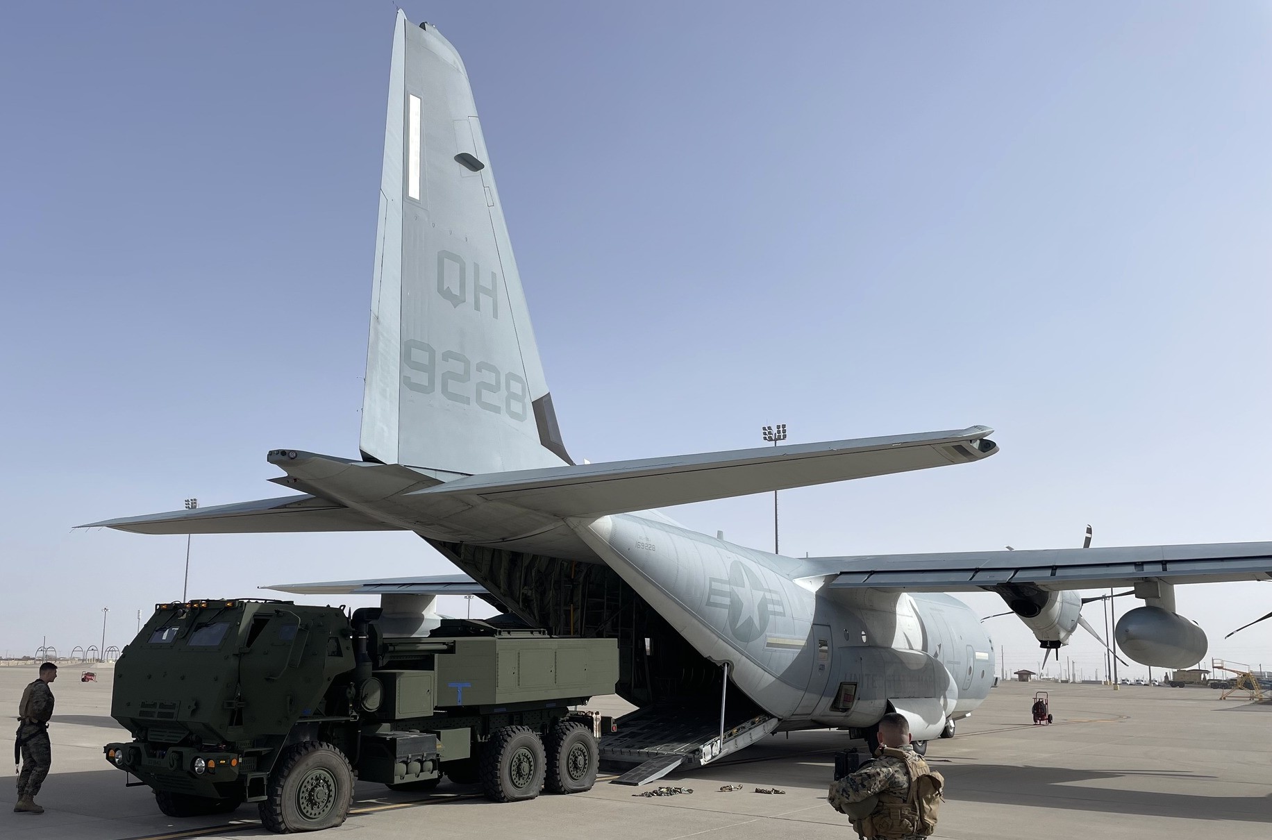 vmgr-234 rangers marine aerial refueler transport squadron kc-130j super hercules usmcr himars 44