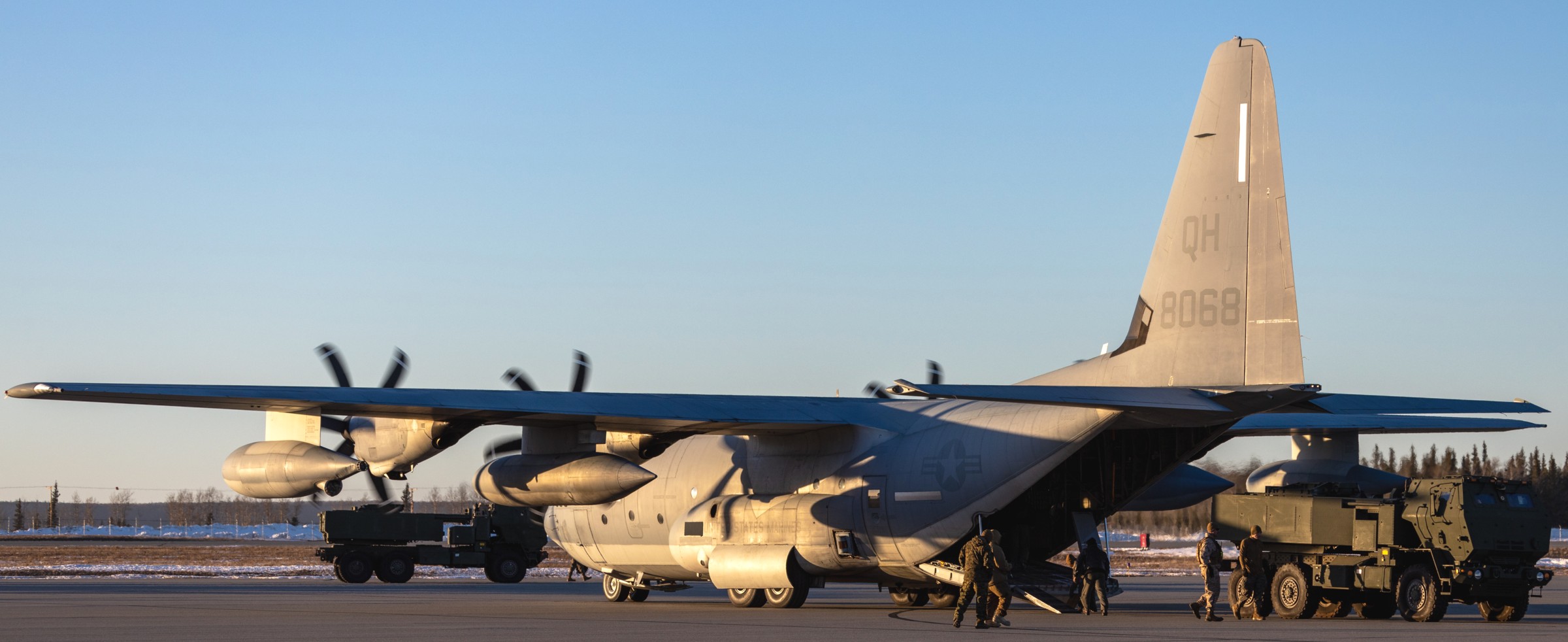 vmgr-234 rangers marine aerial refueler transport squadron kc-130j super hercules usmcr exercise arctic edge alaska 2024