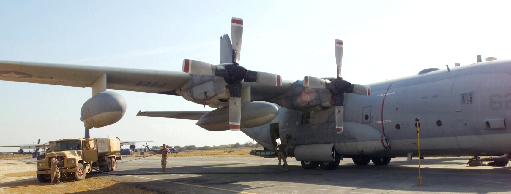 vmgr-252 otis marine aerial refueler transport squadron kc-130r hercules operation enduring freedom 2002 12