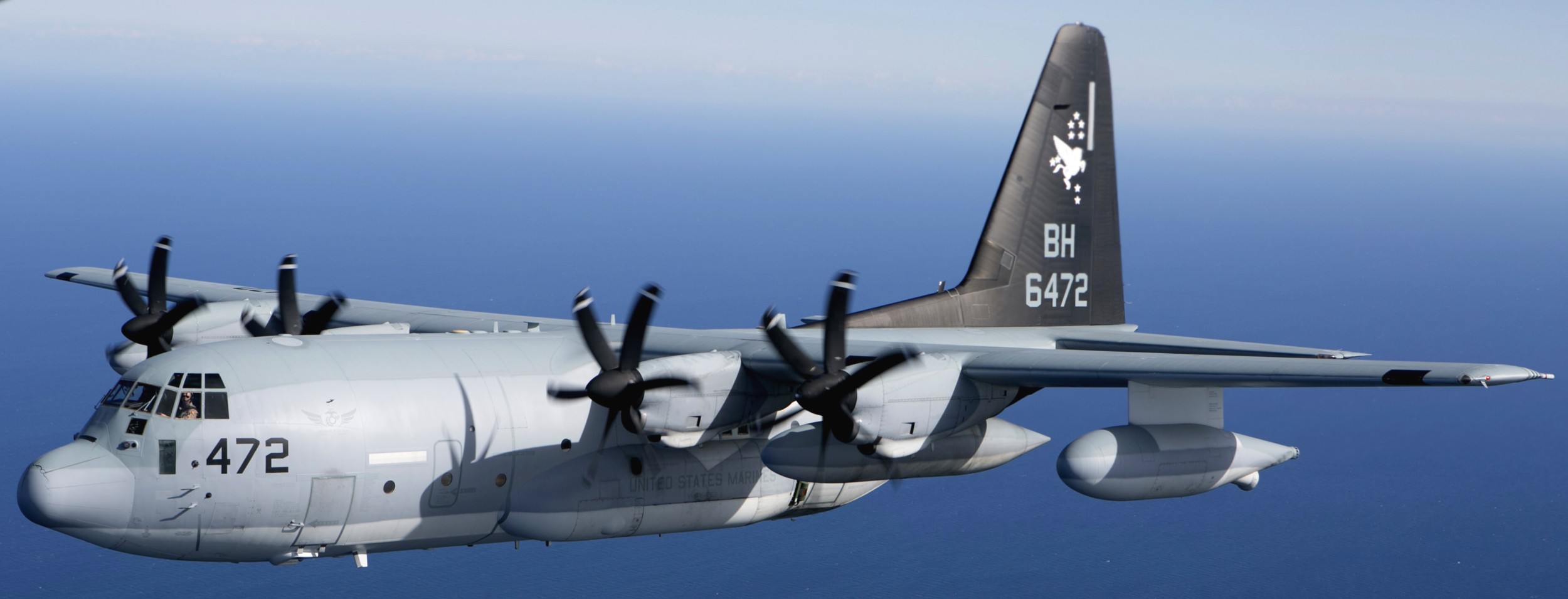 vmgr-252 otis marine aerial refueler transport squadron kc-130j super hercules usmc 31