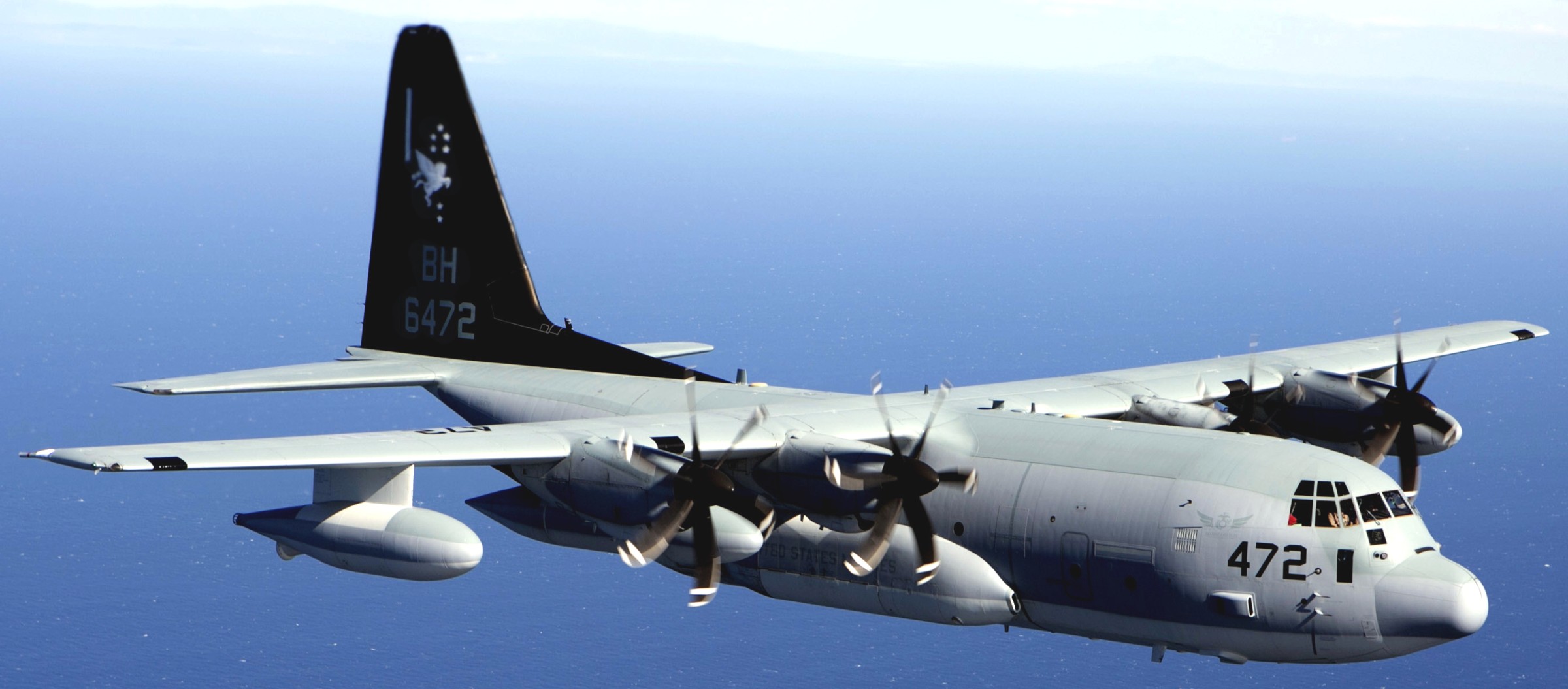 vmgr-252 otis marine aerial refueler transport squadron kc-130j super hercules usmc 33