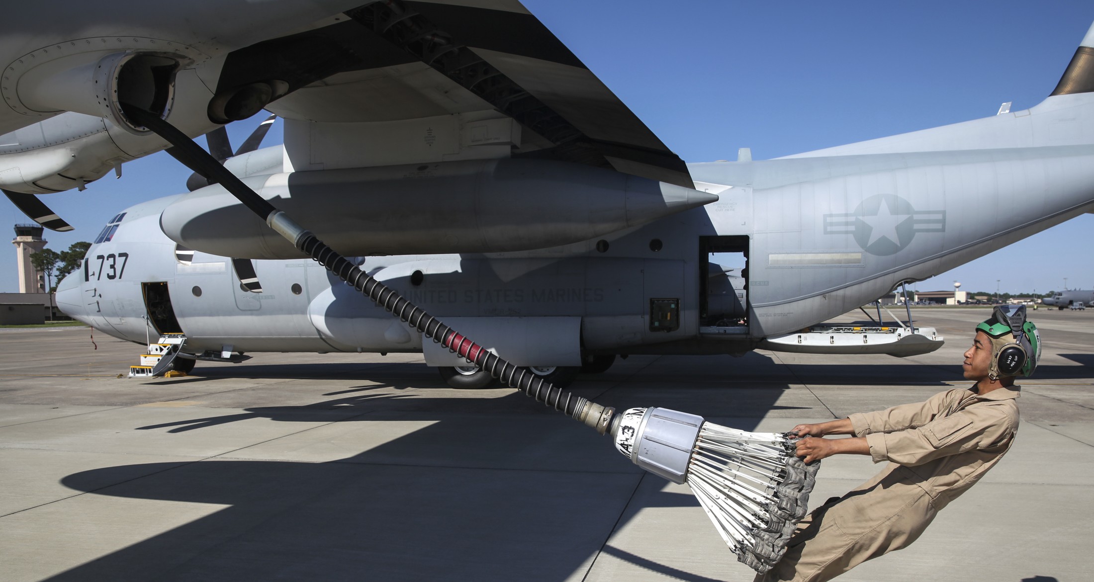 vmgr-252 otis marine aerial refueler transport squadron kc-130j super hercules usmc hurlburt field florida 35