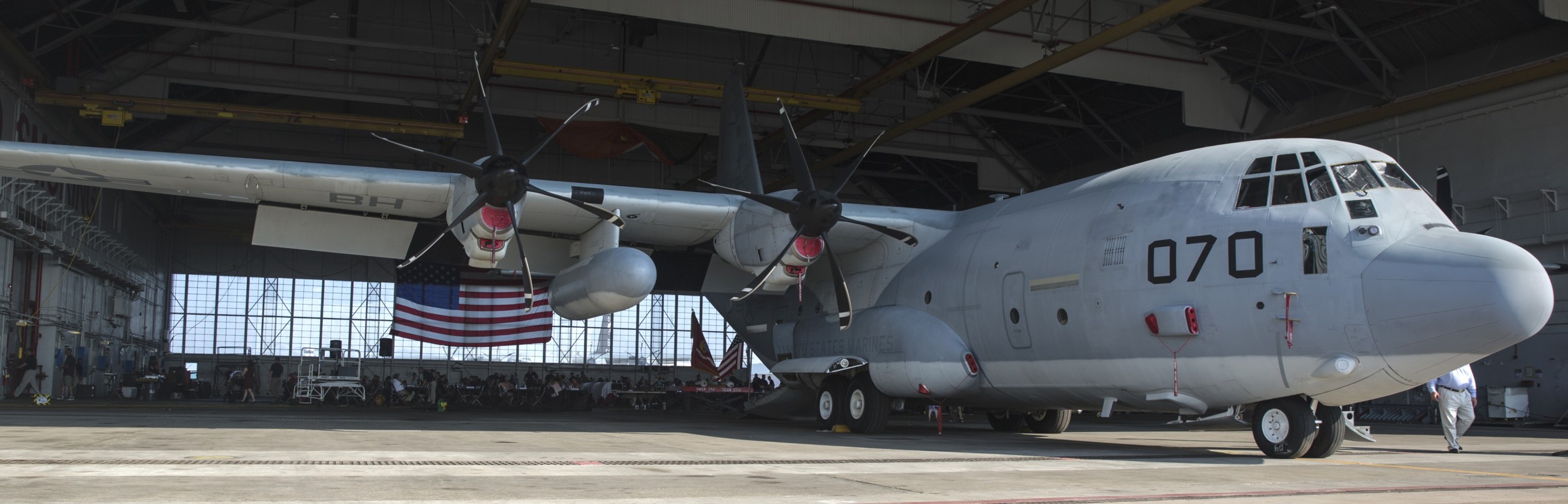 vmgr-252 otis marine aerial refueler transport squadron kc-130j super hercules usmc 55