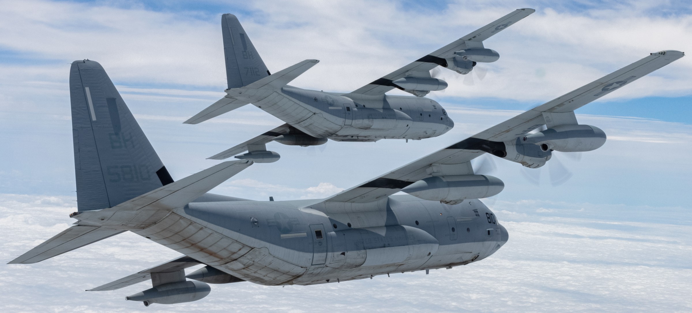 vmgr-252 otis marine aerial refueler transport squadron kc-130j super hercules mcas cherry point north carolina 98x