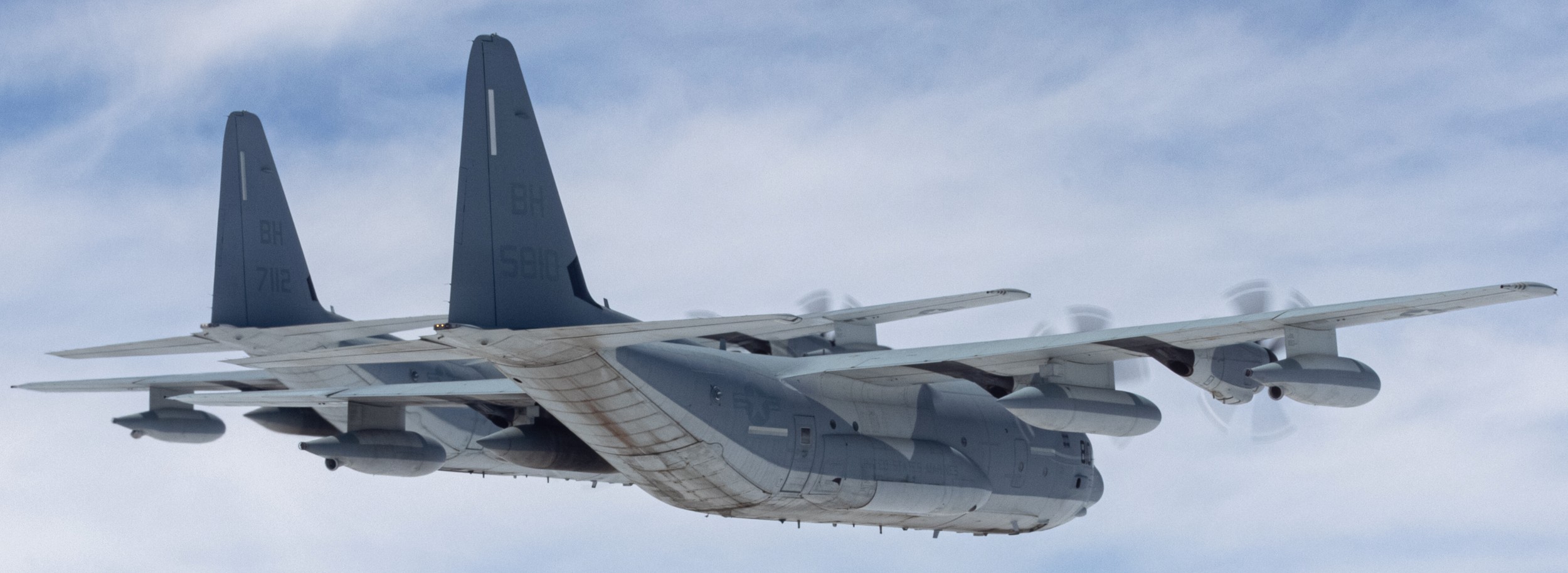 vmgr-252 otis marine aerial refueler transport squadron kc-130j super hercules usmc 100