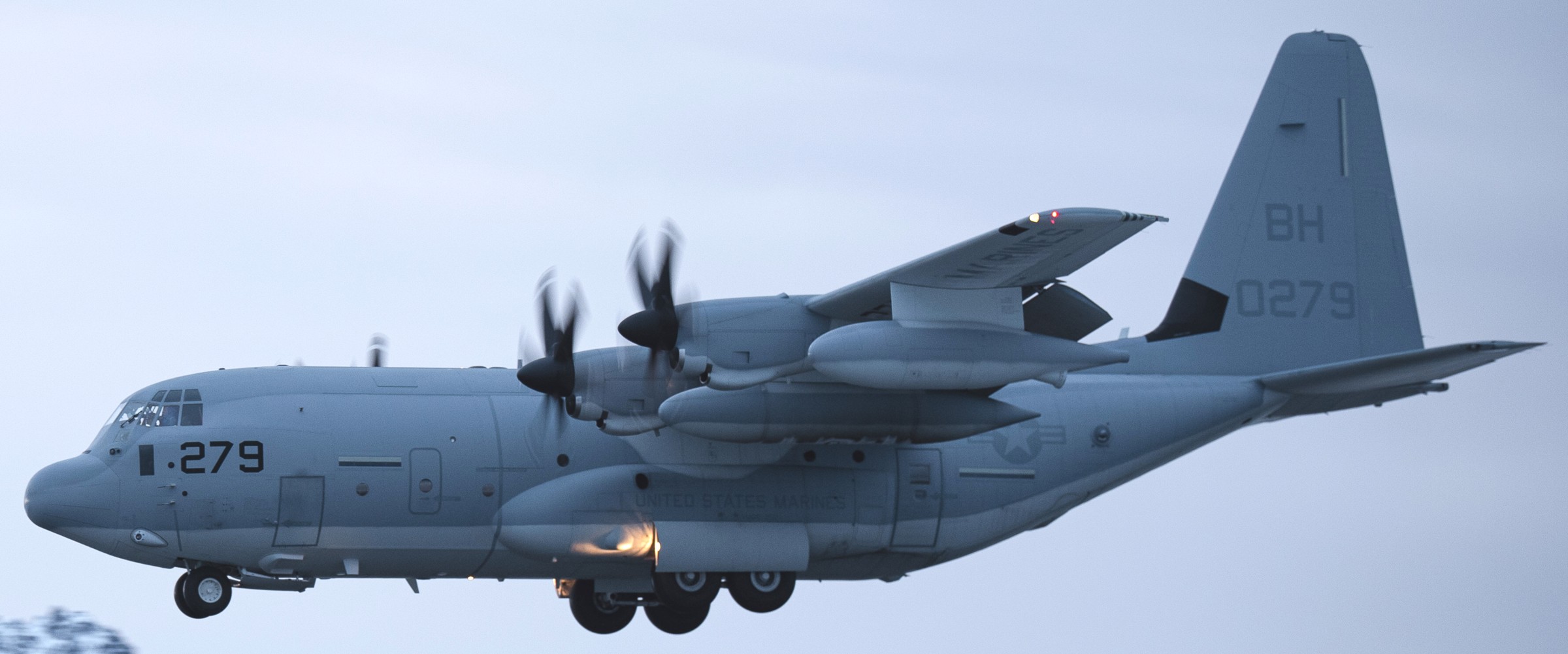 vmgr-252 otis marine aerial refueler transport squadron kc-130j super hercules usmc andoya air station norway nato 111