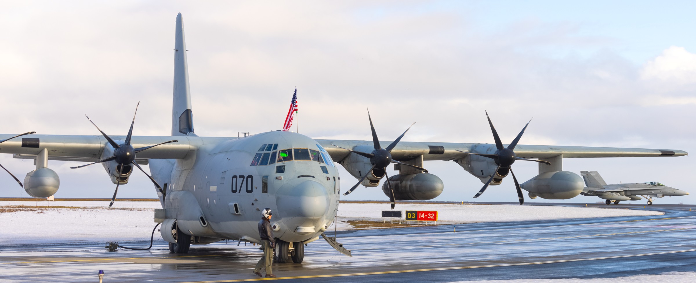 vmgr-252 otis marine aerial refueler transport squadron kc-130j super hercules nato exercise nordic response norway 119 