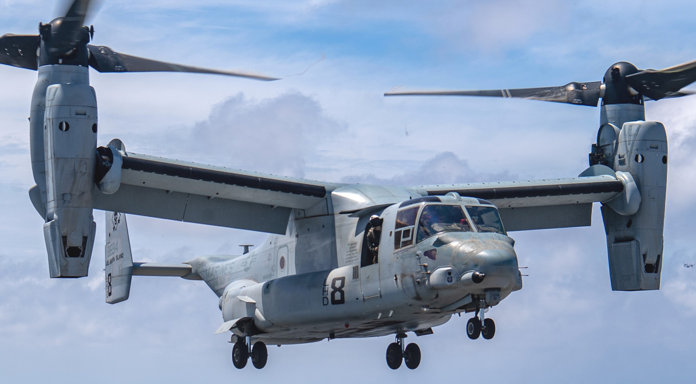 vmm-362 ugly angels marine medium tiltrotor squadron mv-22b osprey uss nimitz 57