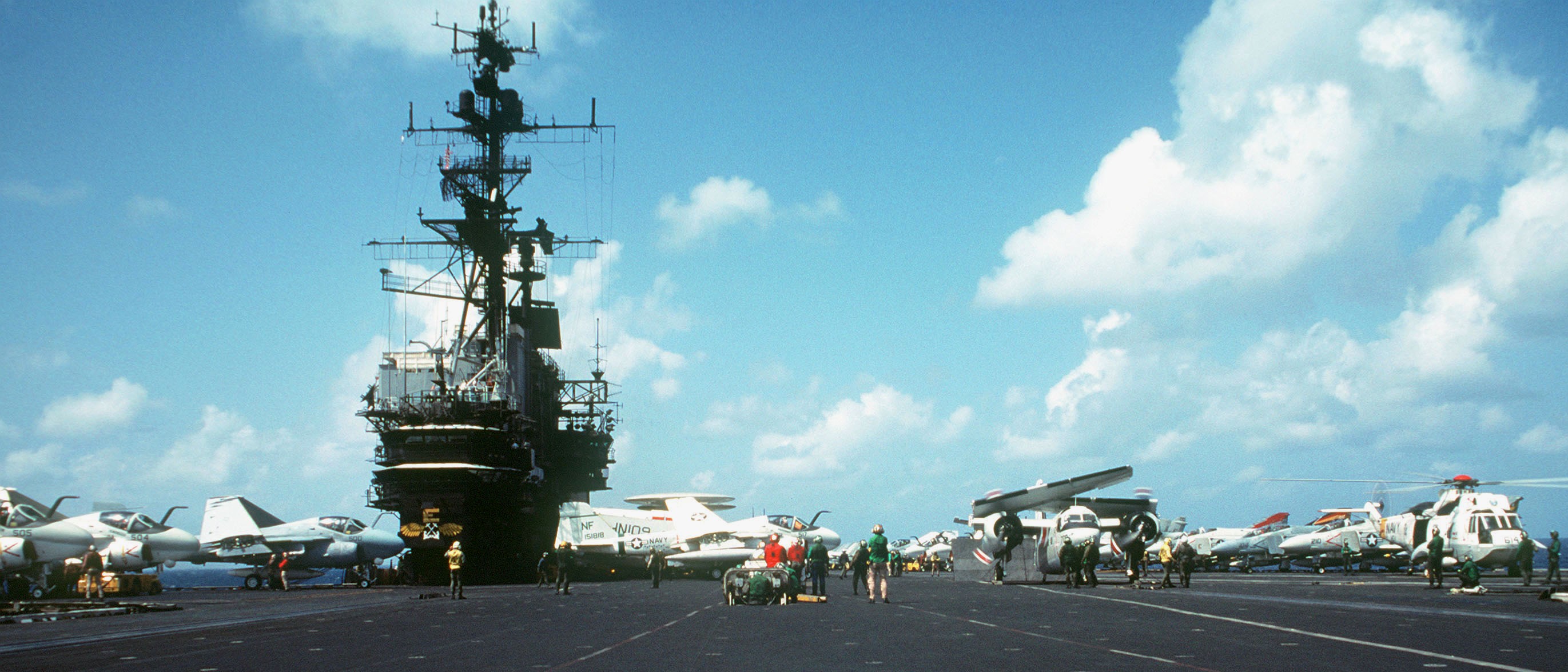 cvw-5 carrier air wing us navy uss midway cv-41 embarked squadrons 34