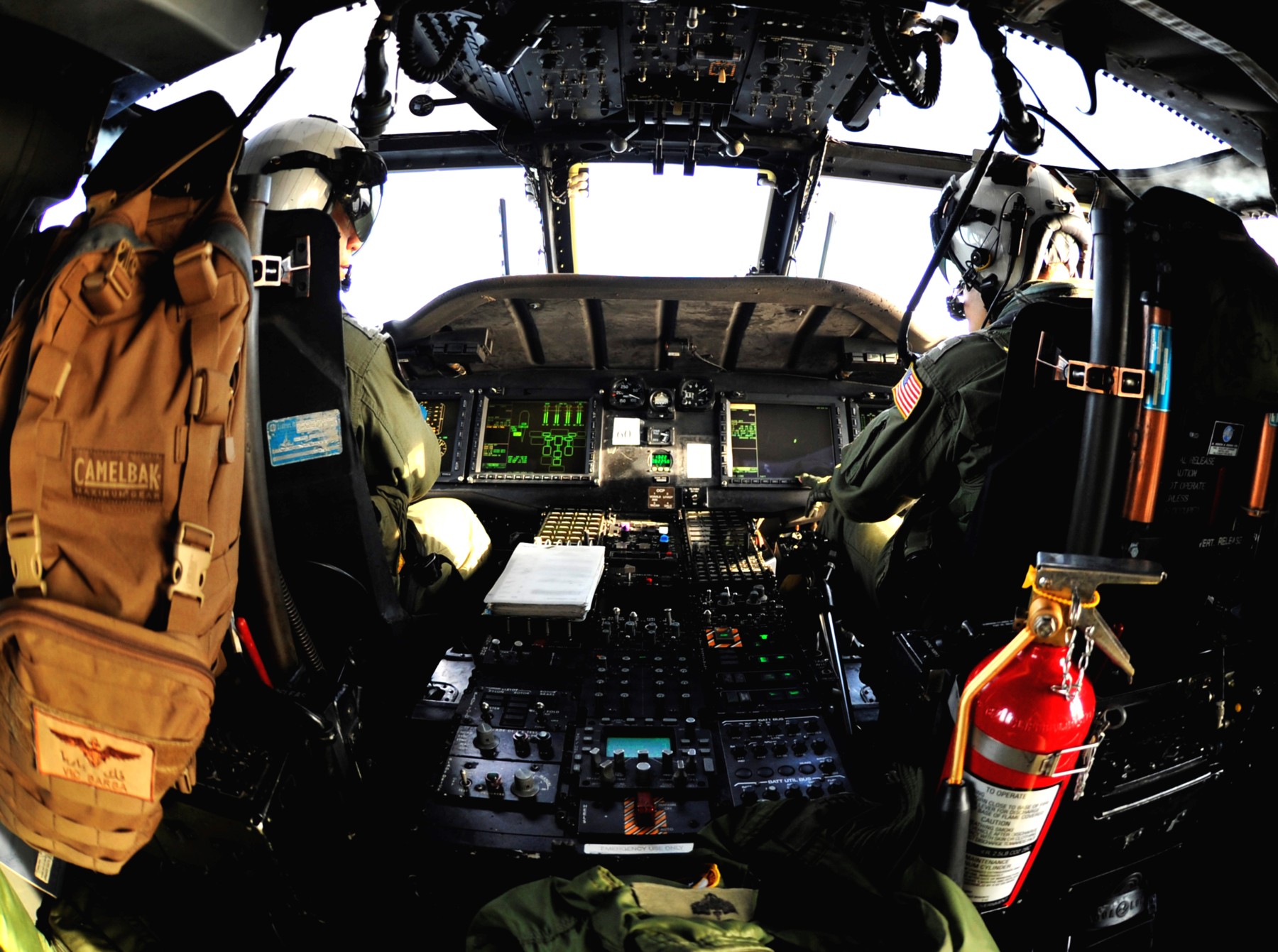 seahawk helicopter cockpit