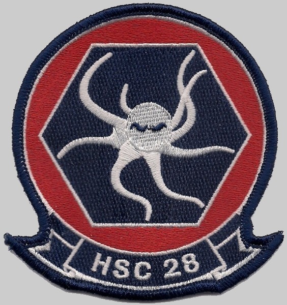 hsc-28 dragon whales patch insignia crest badhe helicopter sea combat squadron us navy 02p