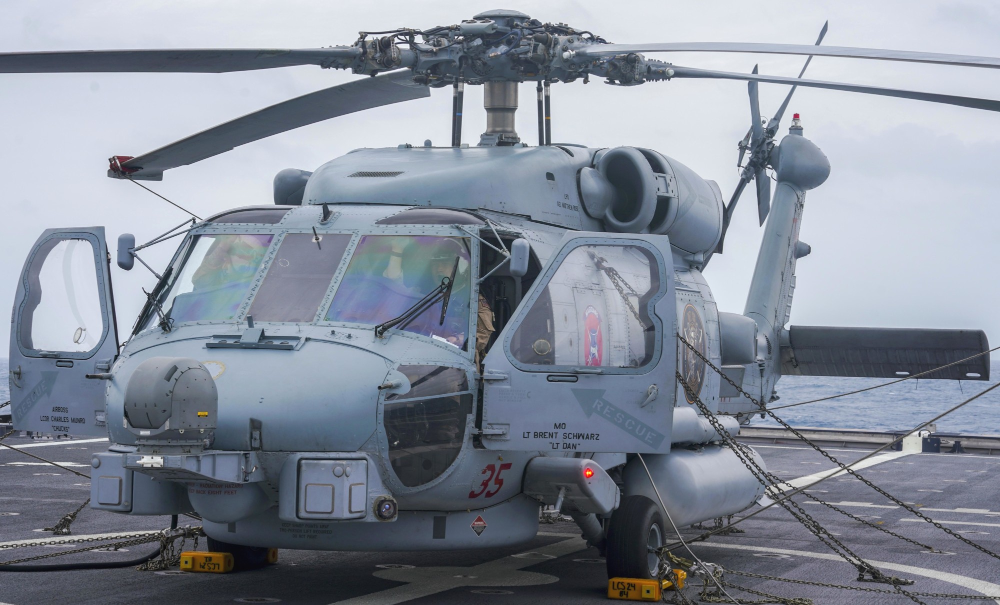 hsm-35 magicians helicopter maritime strike squadron mh-60r seahawk 73