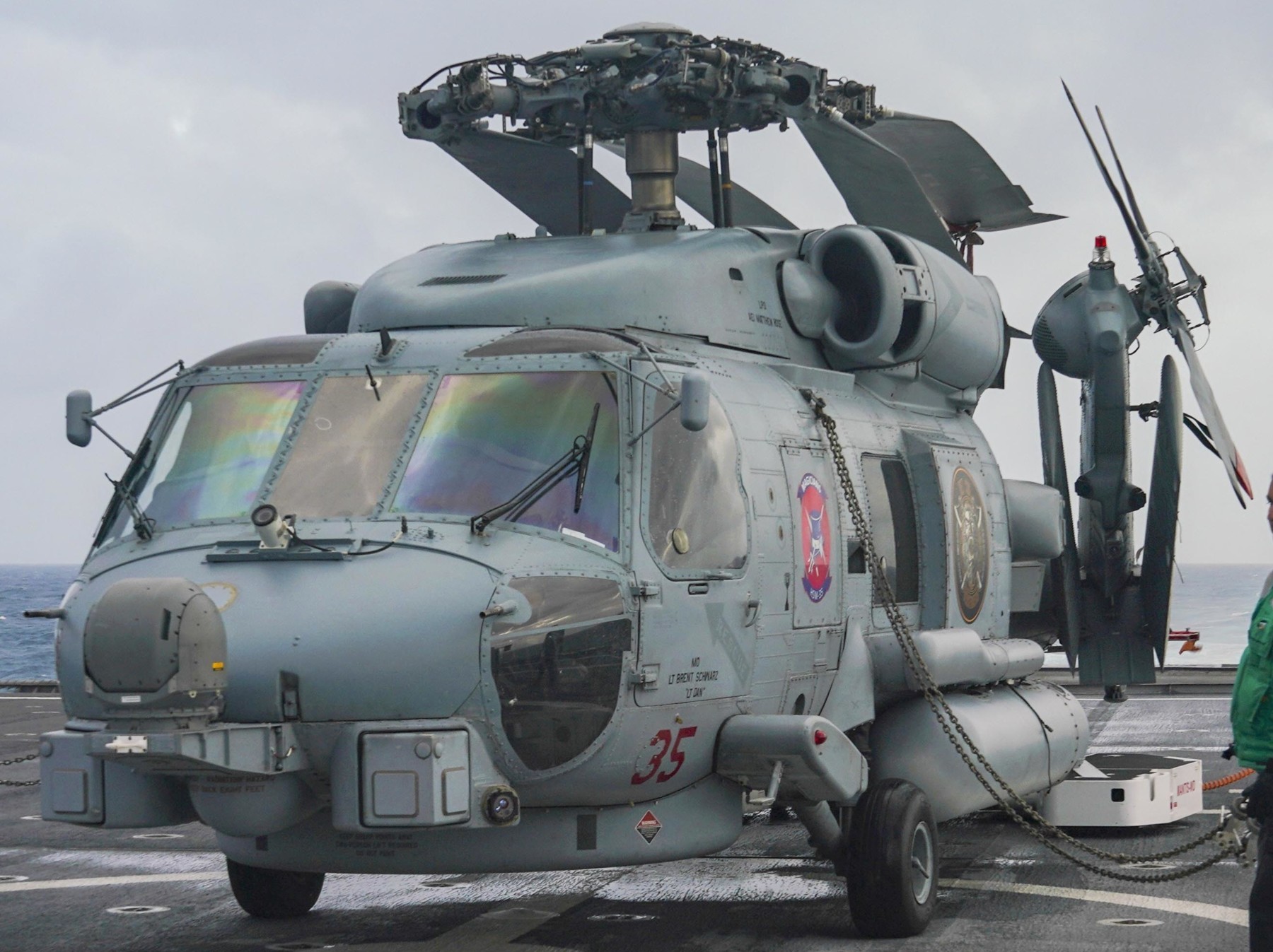 hsm-35 magicians helicopter maritime strike squadron mh-60r seahawk 75